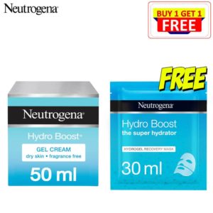Neutrogena Hydro Boost Gel Cream Moisturizer 50ml + Free Hydro Boost Mask