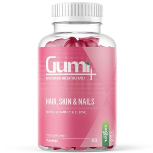Gumi Plus Hair Skin and Nails Biotin Gummies