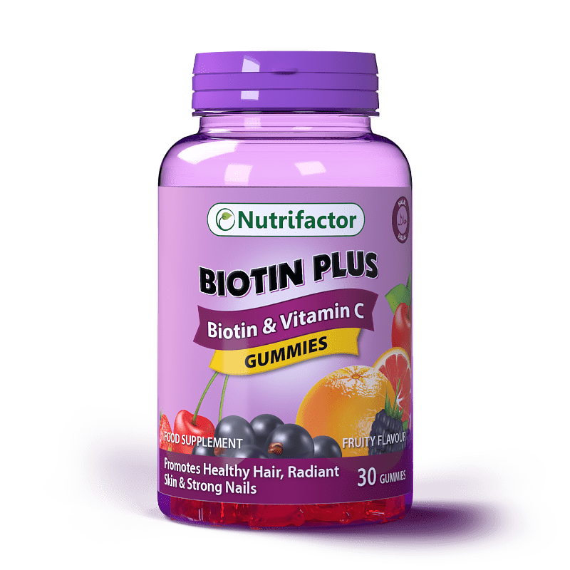 Biotin Plus Gummies with fruit flavour | GlossMeUp
