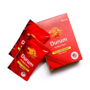 Durum food supplement sachet